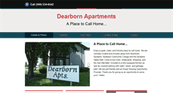 Desktop Screenshot of dearbornapts.com